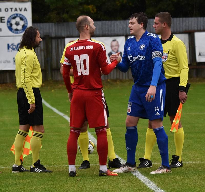 Fortuna divize: Otava Katovice - SK Klatovy 4:1 (0:1).