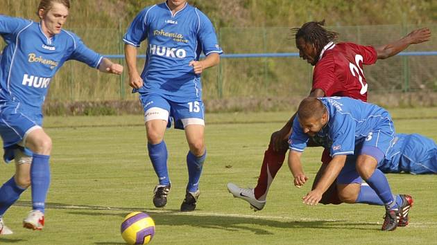 Strakonické divizionáře čeká béčko Slavie Praha