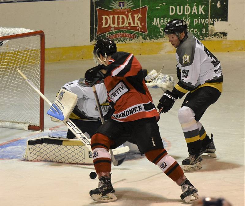 HC Strakonice – TJ Hluboká nad Vltavou Knights 8:5 (5:3, 1:1, 2:1).