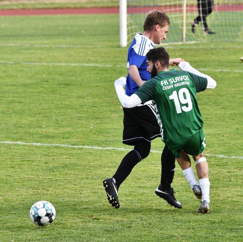 Fotbalový KP: Blatná - Český Krumlov 0:7 (0:4).