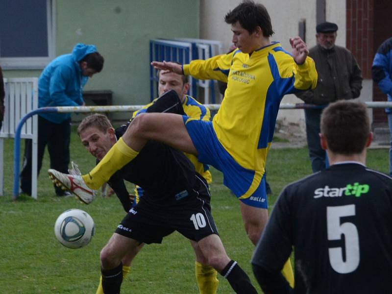 Strakonice poprvé na jaře vyhrály, v Kolovči zvítězily 1:0.