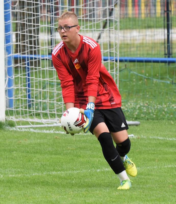 Přípravný fotbal: Junior Strakonice - Tatran Prachatice B 6:2.