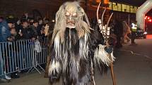 V plné parádě se předvedli Krampus Čerti ze severu, z Prahy, Tábora, Vodňan, skupina Čerti.cz a z Amstettner Hoh'n Teufe'n.