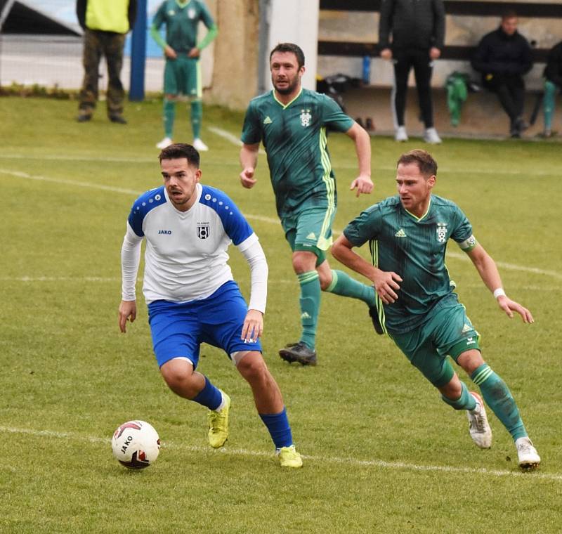 Fotbalový KP: Junior Strakonice - Jankov 1:1.