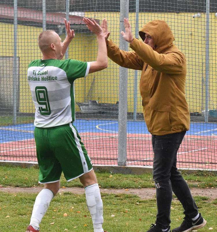 Fotbalová I.B třída: Střelské Hoštice - Volyně 3:0.