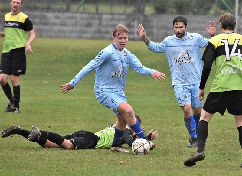 Osek - Protivín 2:4.