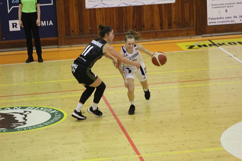 Basketbalová ŽBL: BK Strakonice - Žabiny Brno 40:83.
