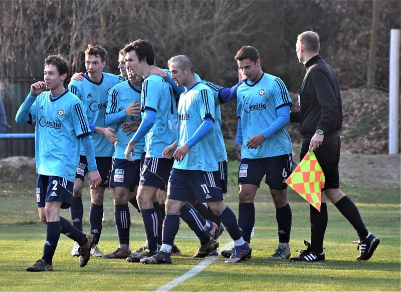 Fotbalový KP: Katovice - Jankov 2:1.