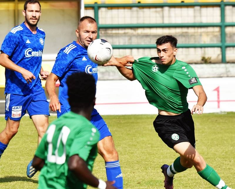 Fotbalová divize: FK Příbram B - Otava Katovice 2:2 (1:1).