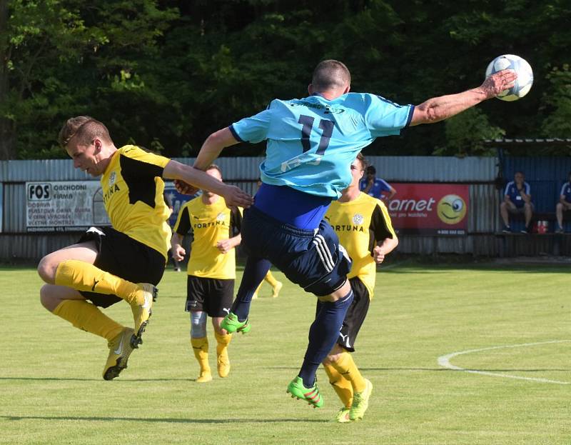 Fotbalový krajský přebor: Katovice - Lom u Tábora 4:0.