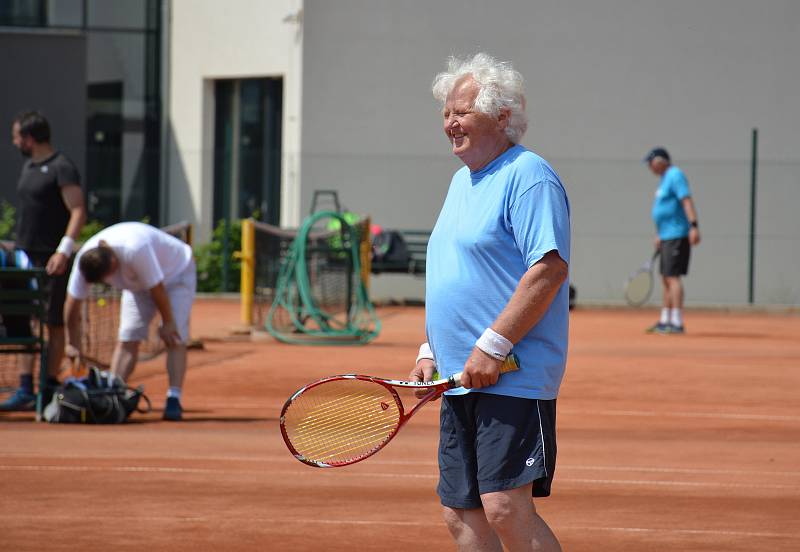 OBRAZEM: K pravidelným tréninkům využívá Tenisový klub Vodňany čtyři antuková hřiště na městském sportovním areálu Blanice.