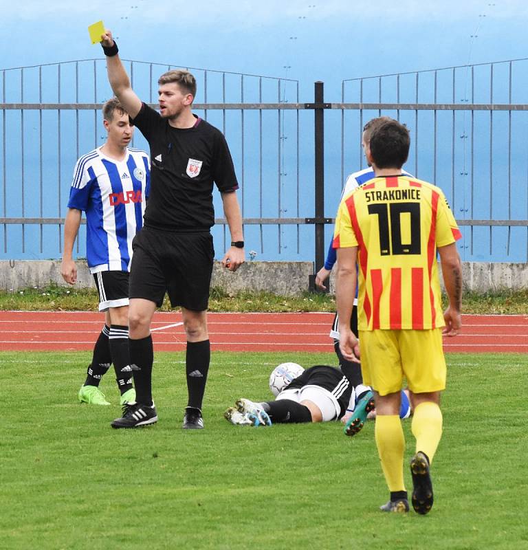 Fotbalový přebor kraje: Blatná - Junior Strakonice 0:1.