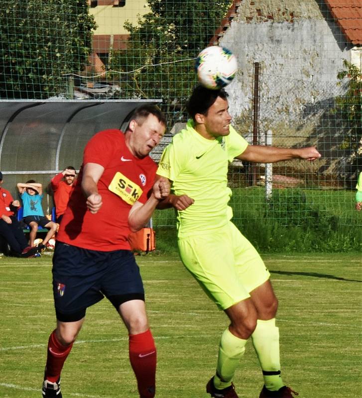 Fotbalový KP: Osek - Čimelice 2:2 (1:1).