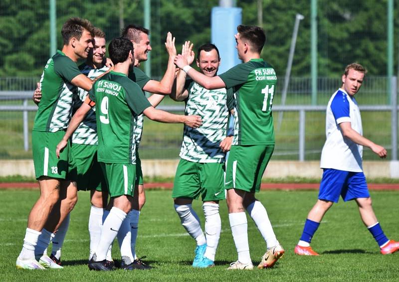 Fotbalový KP: Junior Strakonice - Český Krumlov 0:7 (0:5).