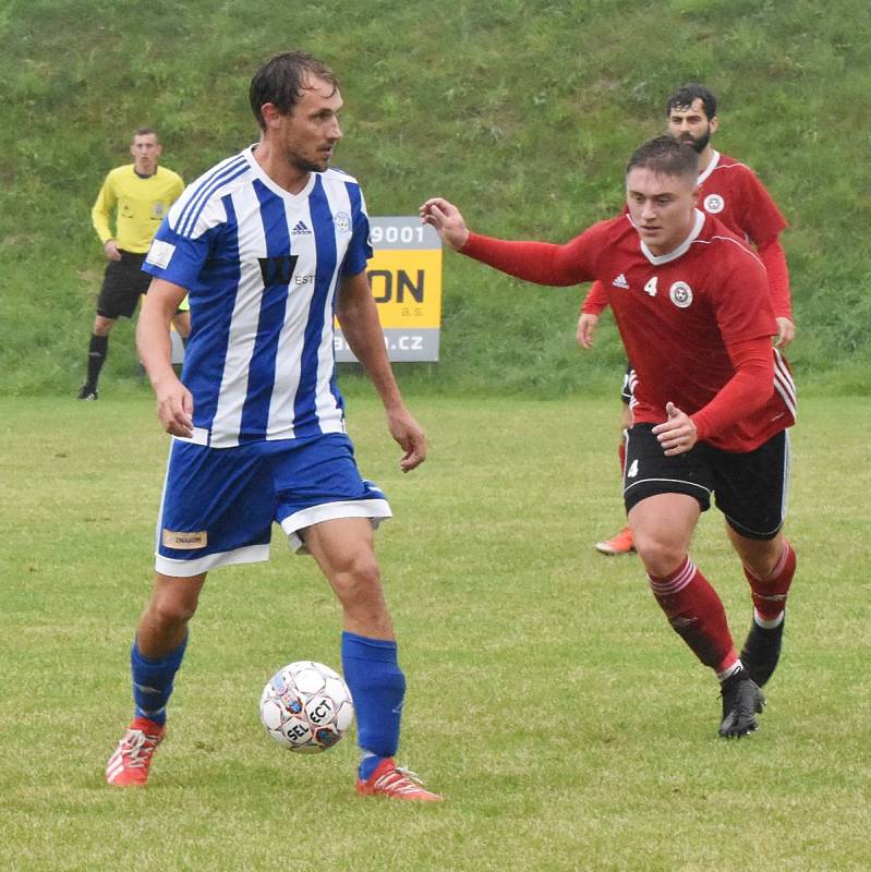 Fotbalová A třída: Sousedovice - Trhové Sviny 0:1.