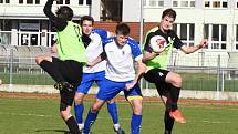 Fotbalový KP: Junior Strakonice - Rudolfov 1:2 (1:2).