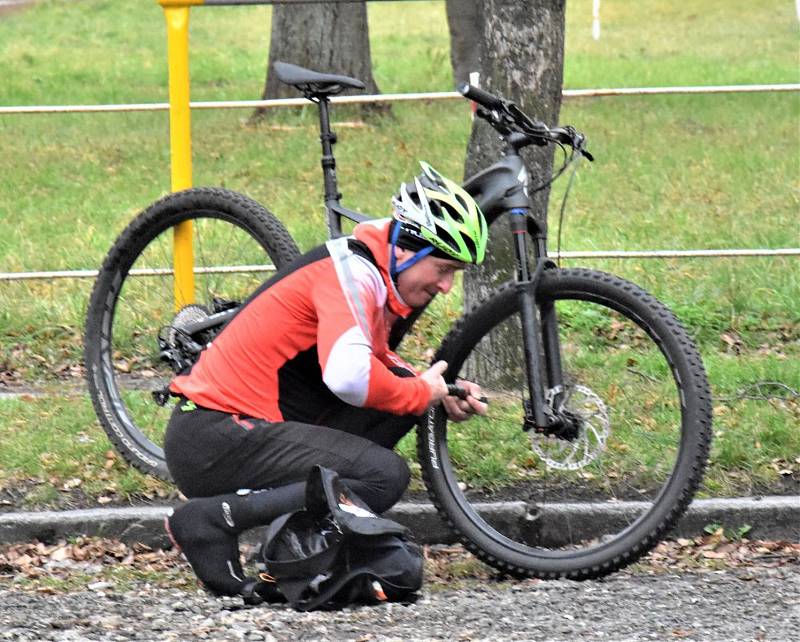 Strakoničtí cyklisté vítali Nový rok vyjížďkou.