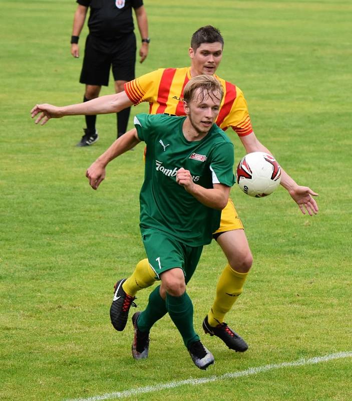 Přípravný fotbal: Junior Strakonice - Tatran Prachatice B 6:2.