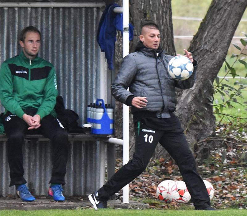 Fotbalový OP Strakonicka: Poříčí - Doubravice 2:0.