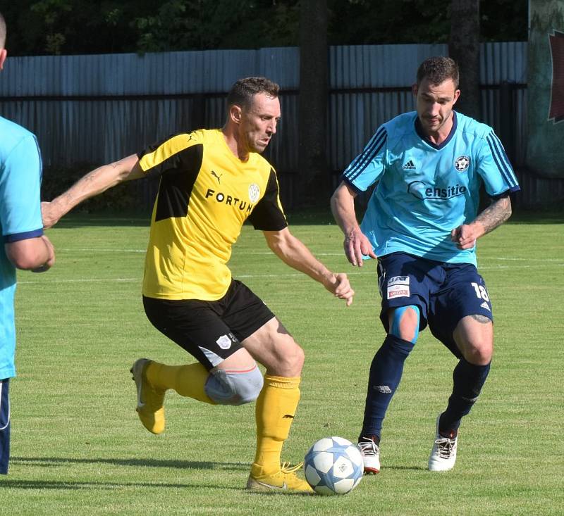 Fotbalový krajský přebor: Katovice - Lom u Tábora 4:0.