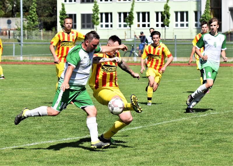 Fotbalová I.B třída: Junior Strakonice B - Střelské Hoštice 2:0 (1:0).