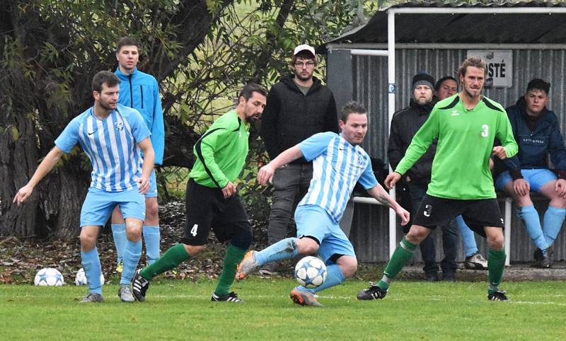 Fotbalový OP Strakonicka: Poříčí - Doubravice 2:0.