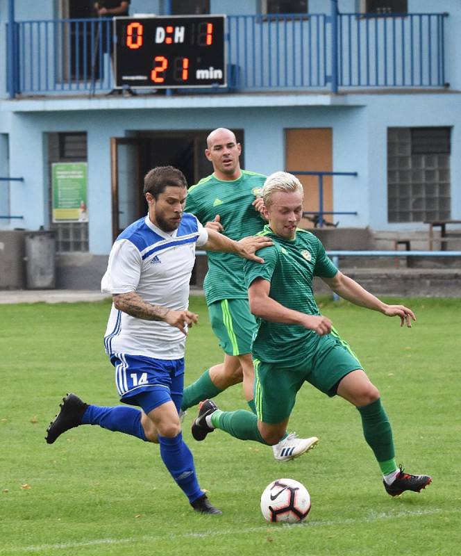 Fotbalová I.A třída: Vodňany - Prachatice 3:3. Foto: Jan Škrle