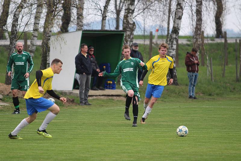 Střelské Hoštice - Katovice B 3:6.