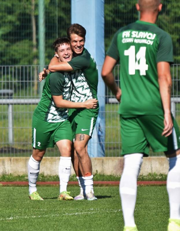 Fotbalový KP: Junior Strakonice - Český Krumlov 0:7 (0:5).