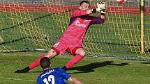 Fotbalová divize: Soběslav - Katovice 3:0 (2:0). Foto: Jan Škrle