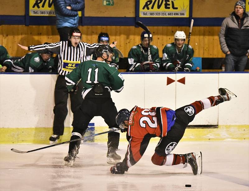 Hokejová KL: HC Strakonice - Slavoj Č. Krumov 6:3 (2:2, 3:0, 1:1).