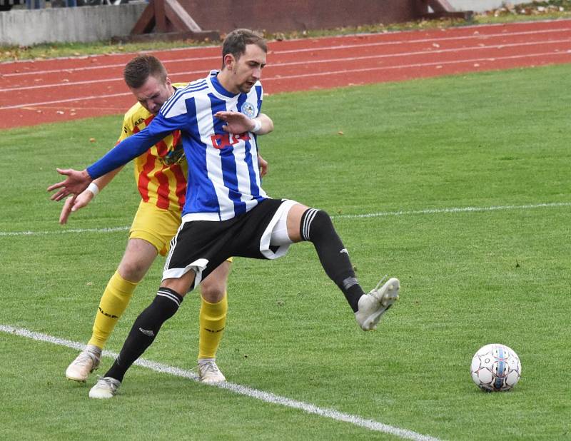 Fotbalový přebor kraje: Blatná - Junior Strakonice 0:1.