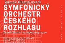 Zámek Blatná zve na koncert Symfonického orchestru Českého rozhlasu.