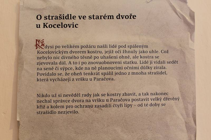 Městské muzeum v Blatné připravilo výstavu, které lidem přiblíží pověsti Blatenska a různé tajemné postavy, o nichž se v okolí vypráví. Navštívit ji můžete do 25. srpna.