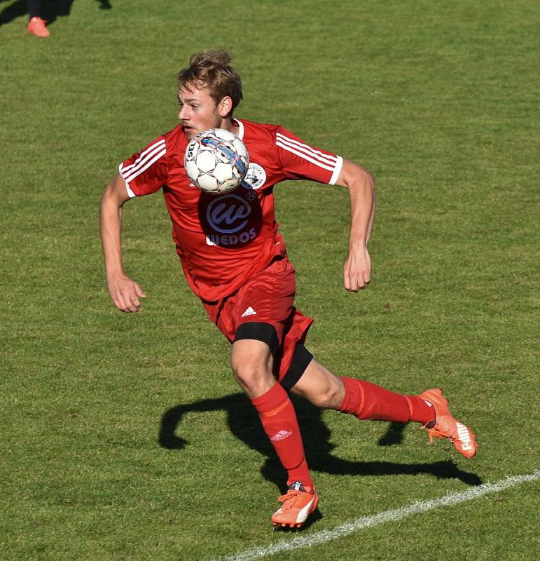 Fotbalový KP: Blatná - Hluboká 1:1 (0:0). Foto: Jan Škrle