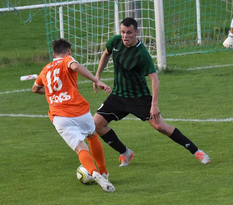 Fotbalová divize: Rokycany - Katovice 1:0.