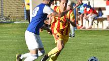 Fotbalový krajský přebor: Junior Strakonice - Třeboň 2:1.