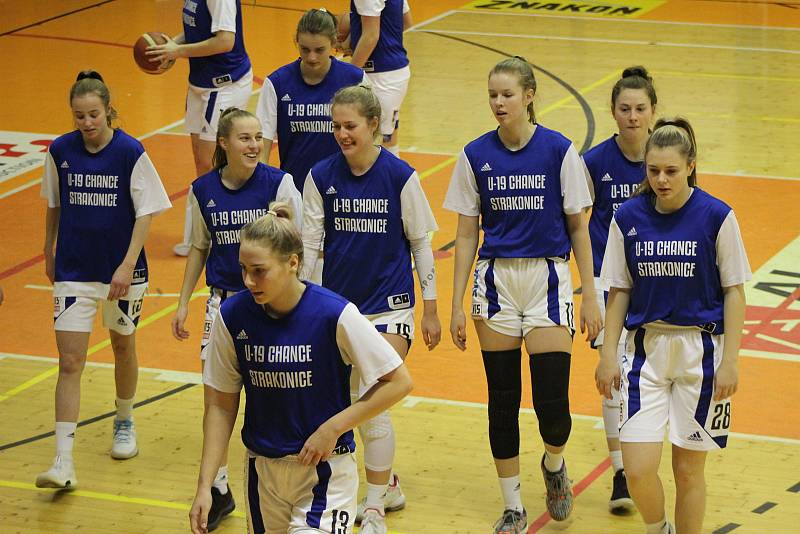 Strakonické basketbalistky si z Chomutova přivezli porážku o dvacet bodů.