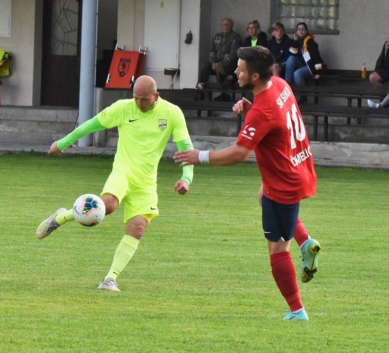 Fotbalový KP: Osek - Čimelice 2:2 (1:1).