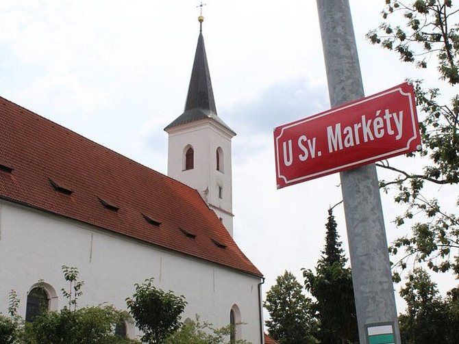 Kostel sv. Markéty ve Strakonicích.