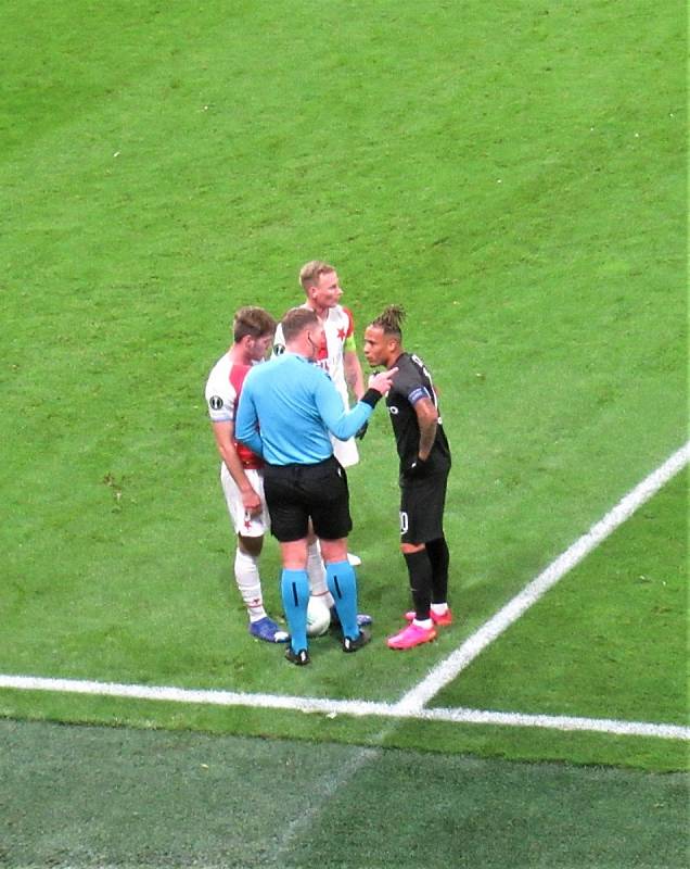 Strakoničtí Slávisté byli u výhry nad Haifou 1:0. Foto: Jan Malířský