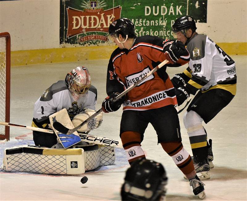 HC Strakonice – TJ Hluboká nad Vltavou Knights 8:5 (5:3, 1:1, 2:1).