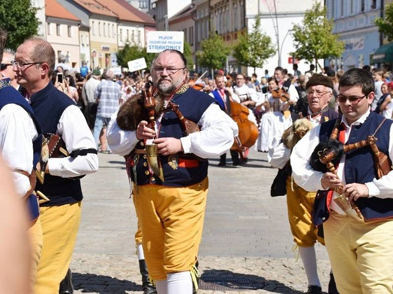 Závěrečný průvod XXII. MDF, neděle 28. srpna 2016