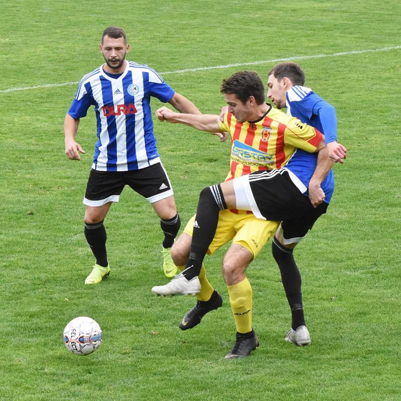 Fotbalový přebor kraje: Blatná - Junior Strakonice 0:1.