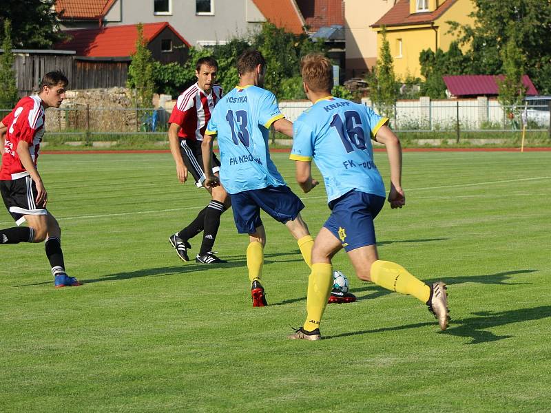 Fotbalová příprava: Blatná - Nepomuk 1:3.