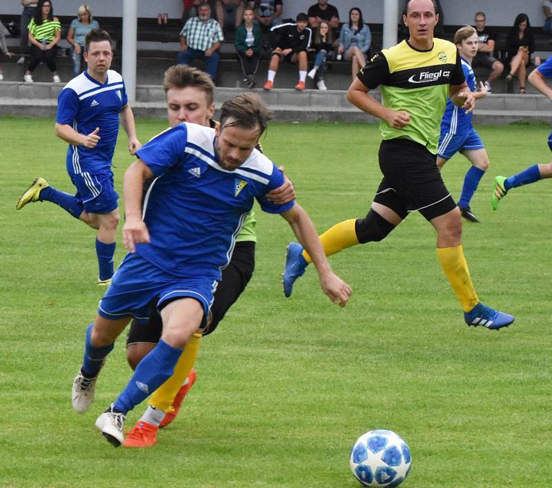 Fotbalová I.B třída: Osek B - Čkyně 1:4.