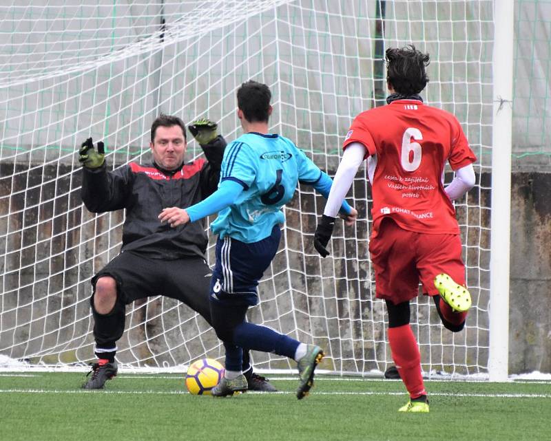 Fotbalová příprava: Strakonice - Katovice 5:9.