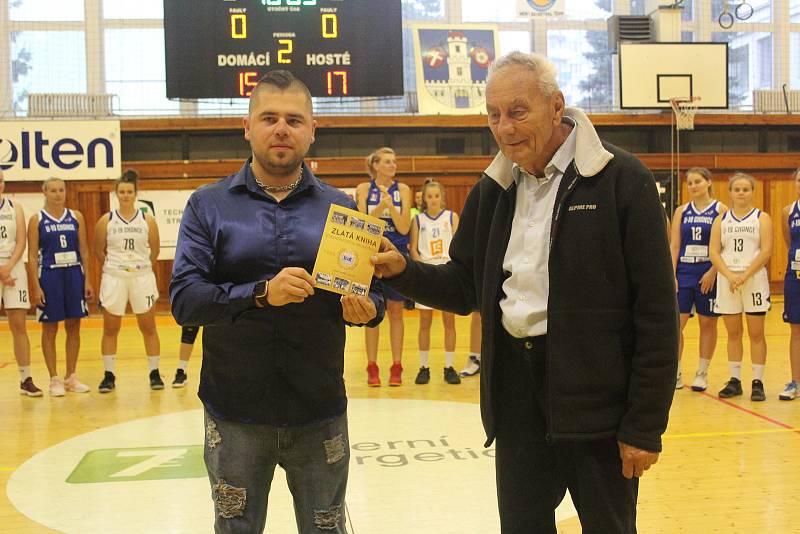 Křest Zlaté knihy strakonického basketbalu.