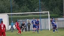 Fotbalová divize: Katovice - Komárov 2:1 (2:1).
