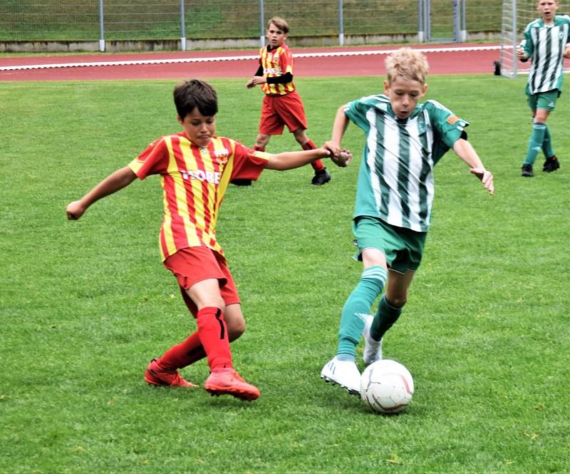 Fotbalové přípravky sehrály ve Strakonicích další skvělý turnaj.